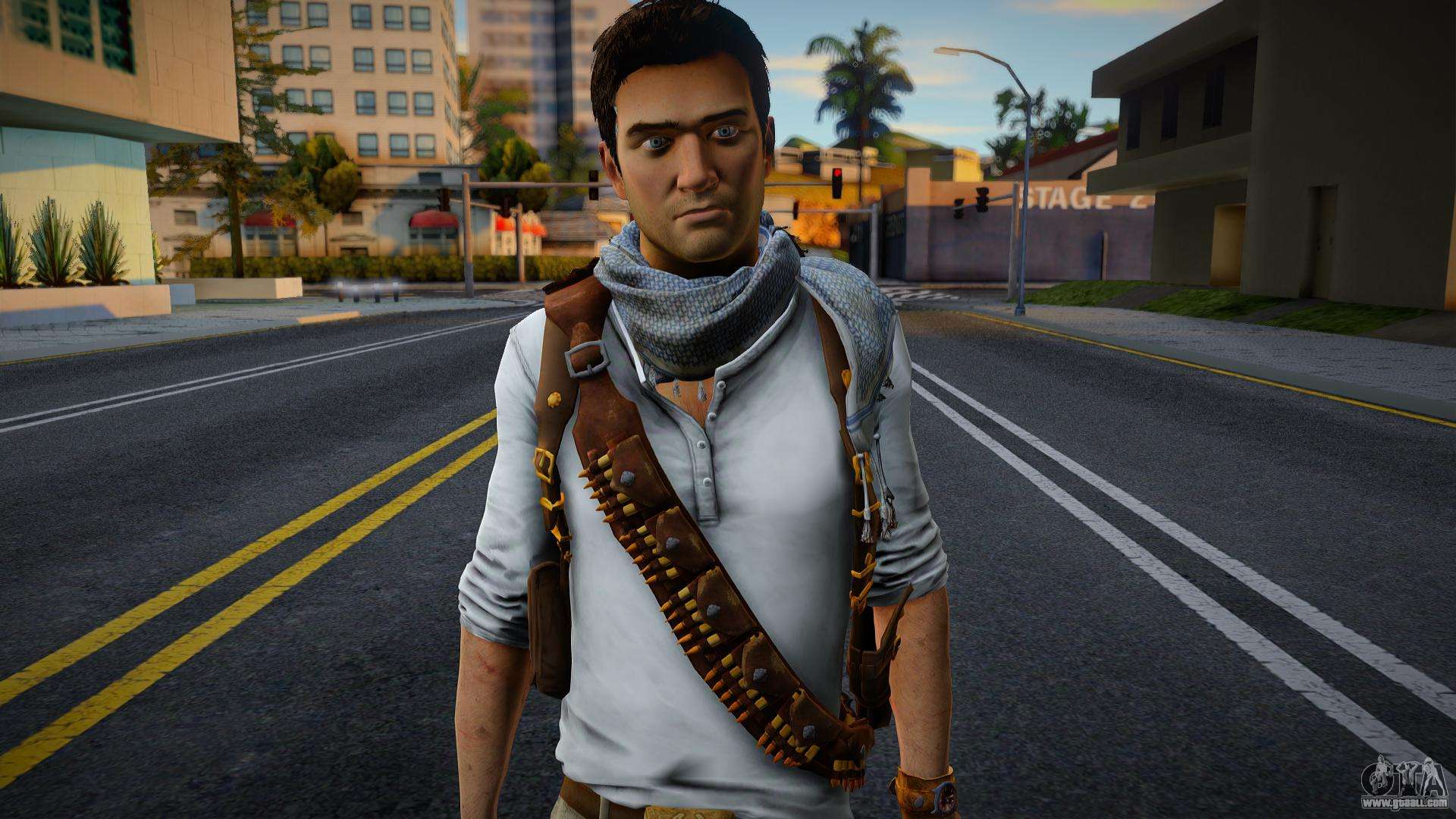Uncharted 3 - Nathan Drake Desert Outfit for GTA San Andreas