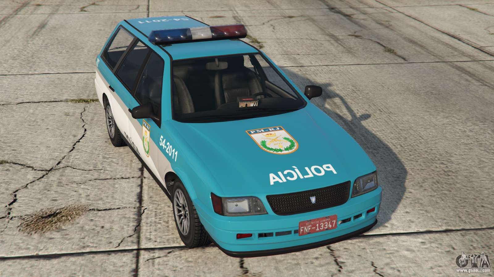 Vulcar Ingot Policia for GTA 5