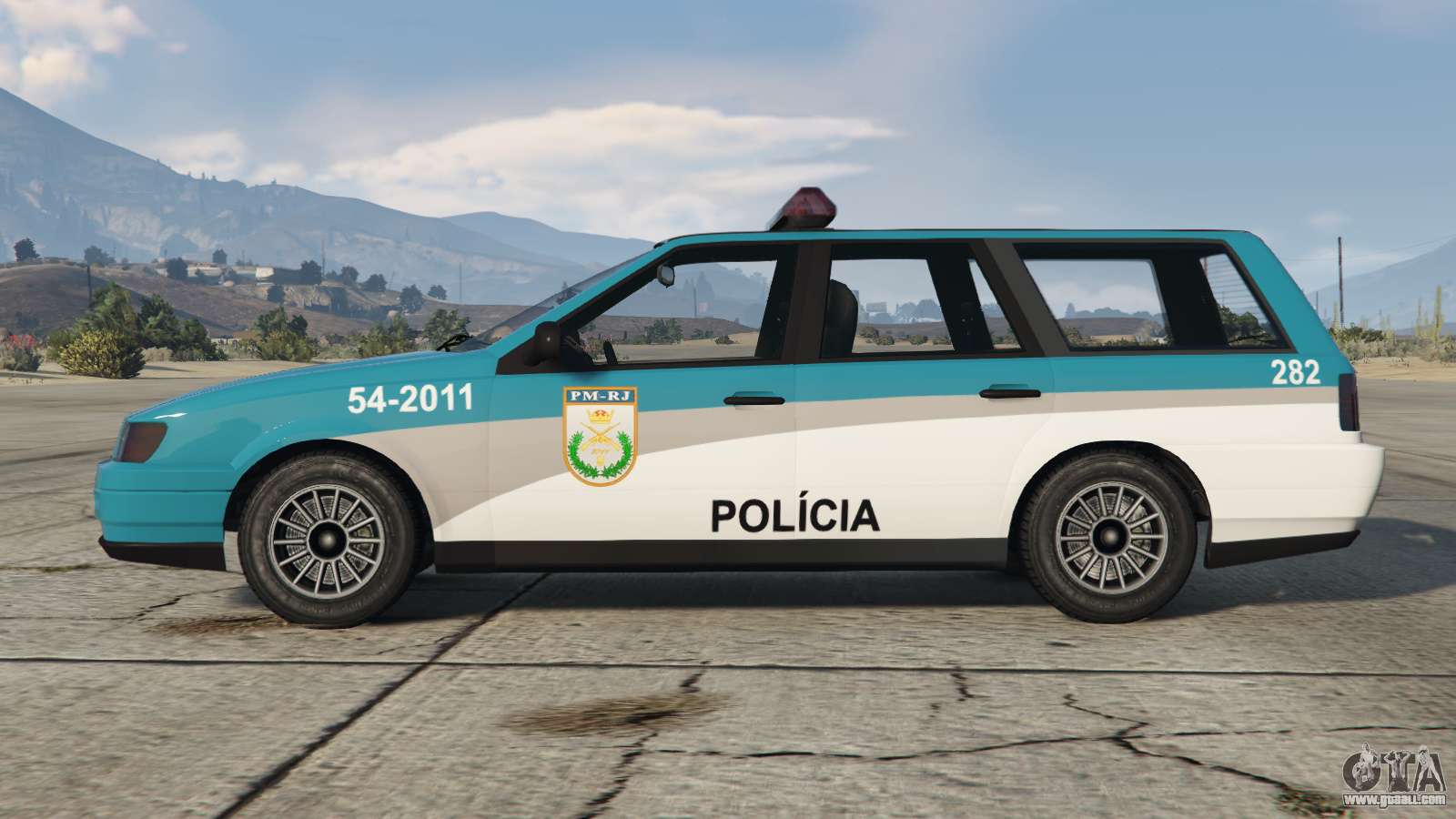 Vulcar Ingot Policia for GTA 5