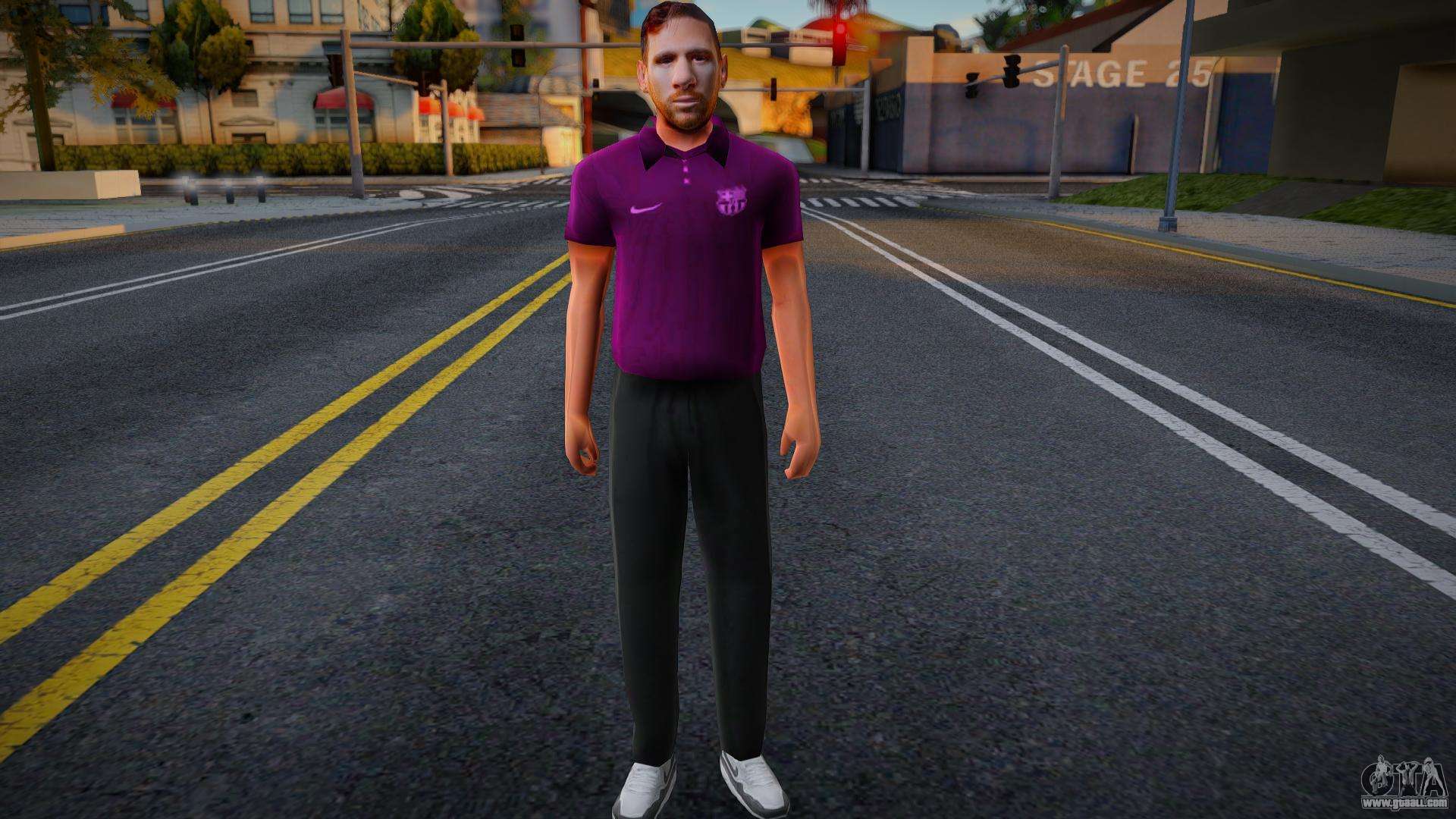 Lionel Messi (PES 2020) para GTA San Andreas