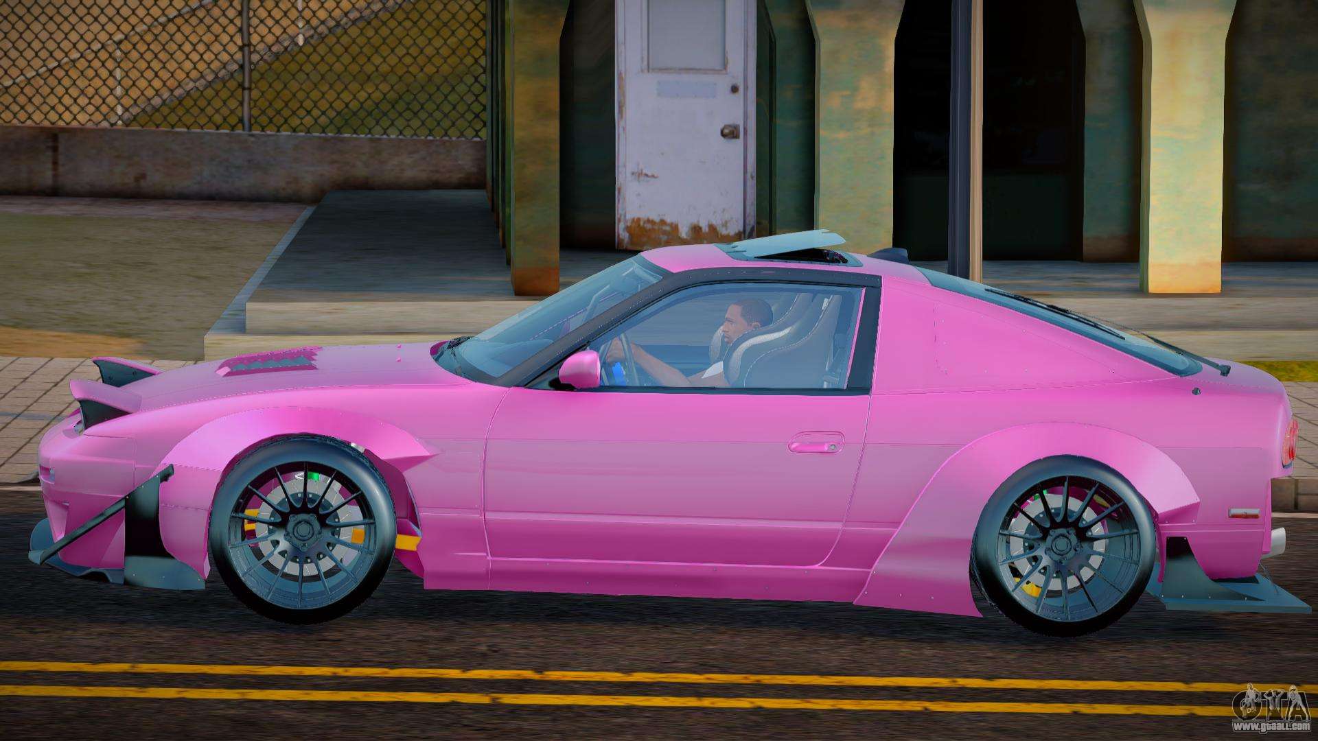 Nissan 240SX Pink for GTA San Andreas