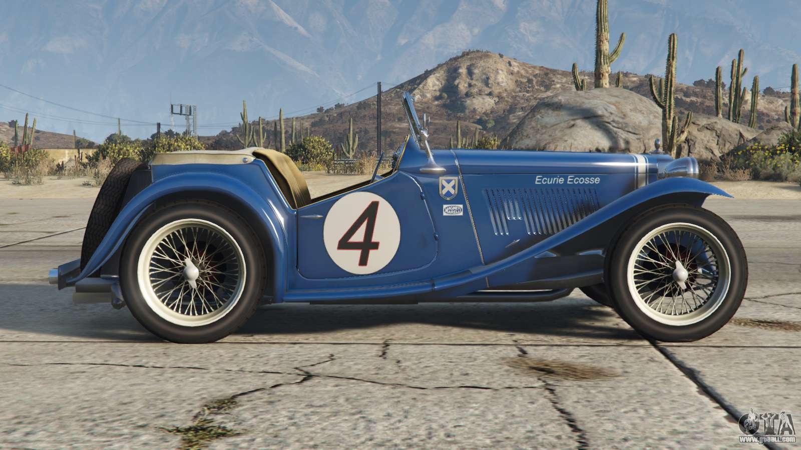 MG TC Race Car 1949 for GTA 5