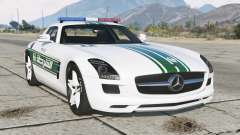 Mercedes-Benz SLS 63 AMG Dubai Police (C197) for GTA 5