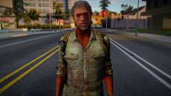 CJ HD con ropa de Joel de The Last Of Us 2 for GTA San Andreas