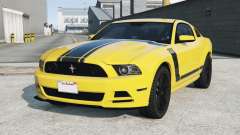 Ford Mustang Boss 302 2013 Ripe Lemon for GTA 5
