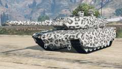 Leopard 2A7plus Friar Gray for GTA 5