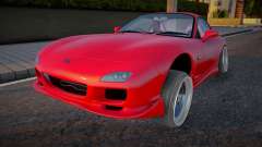 Mazda RX-7 Tuned v2 Red for GTA San Andreas