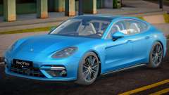 Porsche Panamera Turbo S Blue for GTA San Andreas