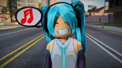 Roblox Hatsune Miku for GTA San Andreas