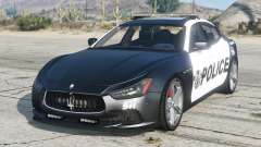 Maserati Ghibli Police 2014 for GTA 5