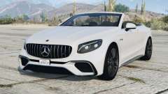 Mercedes-AMG S 63 Cabriolet (A217) 2018 for GTA 5