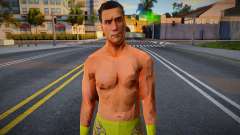 Alberto Del Rio Dark Yellow Attire for GTA San Andreas