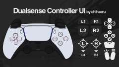 Dualsense Controller UI for GTA 4