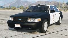 Ford Crown Victoria LAPD Raisin Black for GTA 5