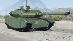Leopard 2A7plus Limed Ash for GTA 5