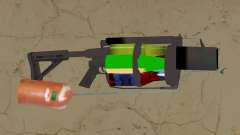 Molotov cocktail thrower for GTA Vice City