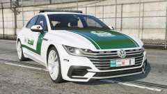 Volkswagen Arteon Dubai Police 2018 for GTA 5