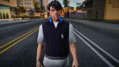 Young guy wearing headphones for GTA San Andreas