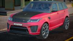 Range Rover Sport SVR Red for GTA San Andreas