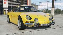 Alpine A110 1600S 1970 for GTA 5