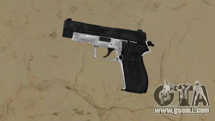 P220 Black slide nickel frame for GTA Vice City