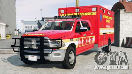 Ram 3500 Mega Cab Ambulance for GTA 5