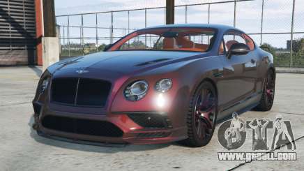 Bentley Continental Supersports 2017 for GTA 5