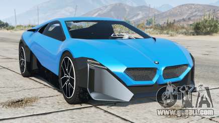BMW Vision M Next 2019 Vivid Cerulean for GTA 5