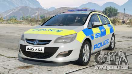 Vauxhall Astra Sports Tourer Metropolitan Police 2012 for GTA 5