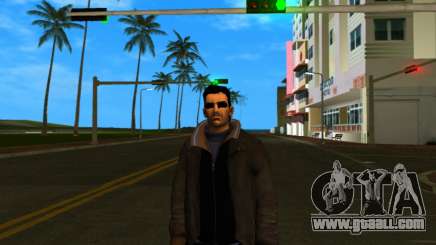 Tommy With Winter Jacket for GTA Vice City