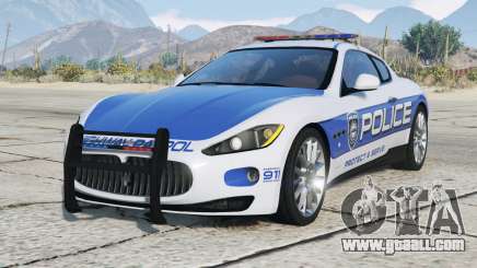 Maserati GranTurismo Highway Patrol (M145) for GTA 5