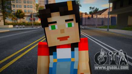 Minecraft Story - Fjesse MS for GTA San Andreas