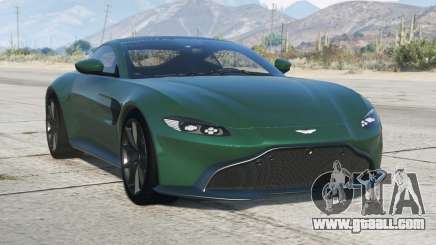 Aston Martin Vantage 2019 Brunswick Green for GTA 5