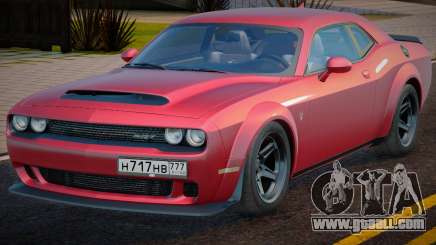 Dodge Challenger SRT Demon Jobo for GTA San Andreas