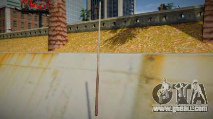 Poolcue Rifle HD mod for GTA San Andreas