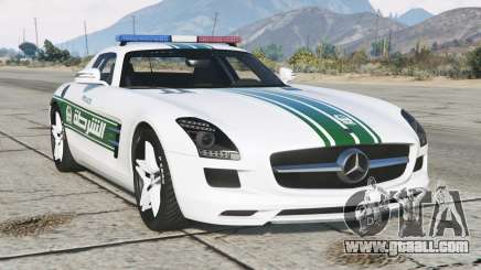 Mercedes-Benz SLS 63 AMG Dubai Police (C197) for GTA 5