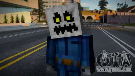 Minecraft Story - White Pumpkin MS for GTA San Andreas