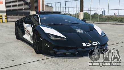 Lamborghini Centenario Seacrest County Police for GTA 5