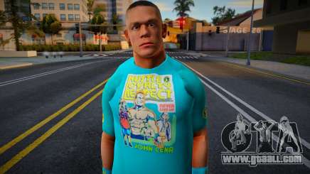 John Cena New T-Shirt 2015 for GTA San Andreas