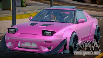 Nissan 240SX Pink for GTA San Andreas