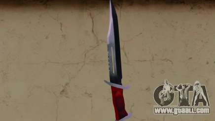 Rambo III Knife for GTA Vice City
