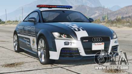 Audi TT RS Coupe Police (8J) for GTA 5