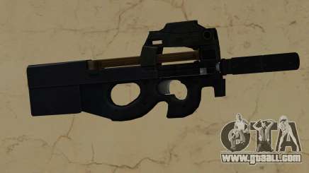 Assault SMG (FN P90) from GTA IV TBoGT for GTA Vice City