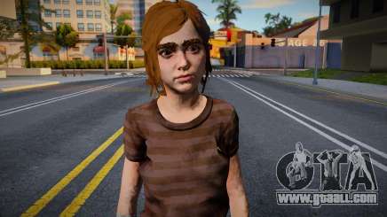 Skin de Ellie del Prologo de The Last of Us 2 for GTA San Andreas