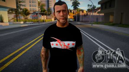 CM Punk Skin (2013) v1 for GTA San Andreas