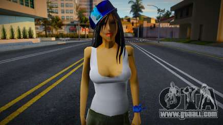 Hip Hop Girlfriend for GTA San Andreas