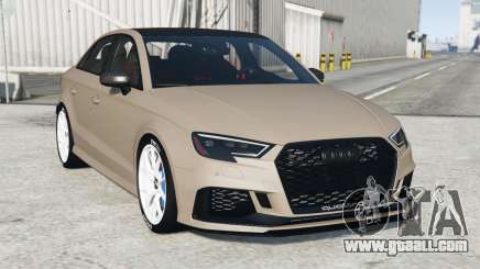 Audi RS 3 Sedan (8V) Rodeo Dust for GTA 5