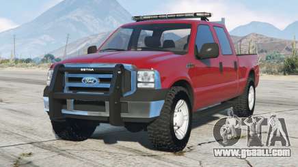 Ford F-250 Unmarked Fire Marshall 2007 for GTA 5