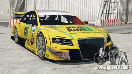 Audi A4 DTM (B8) 2011 Lightning Yellow for GTA 5