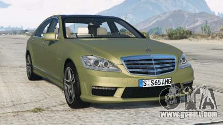Mercedes-Benz S 65 AMG (W221) 2012 for GTA 5